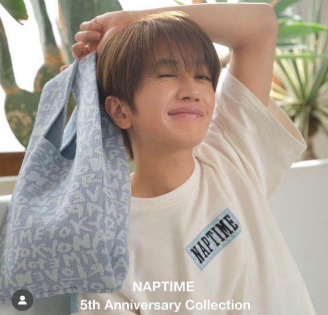 ✨新品 naptime ブルー ニットバック Nissy ナップタイム 未使用品