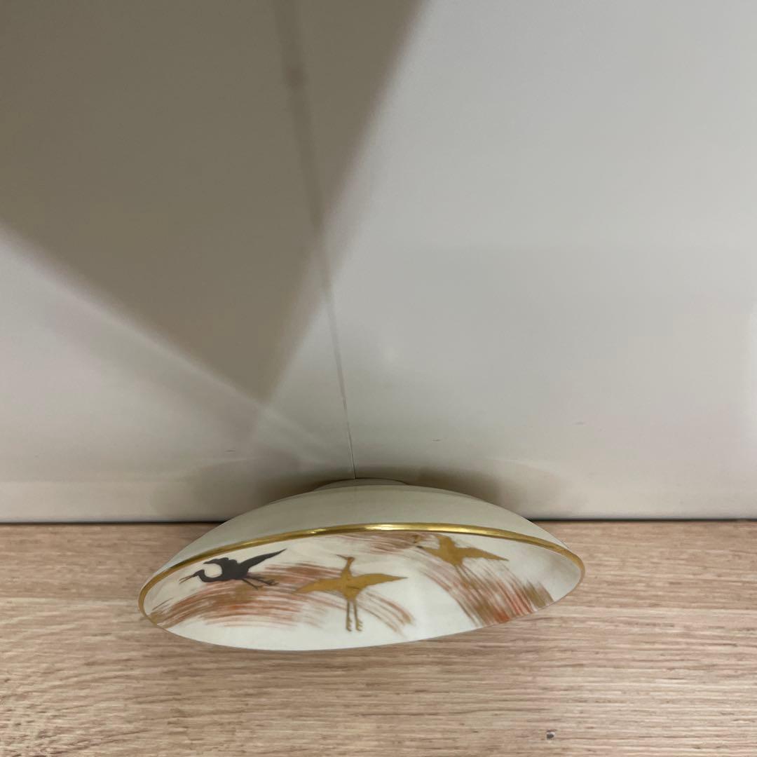 十六代永楽善五郎 (即全)作 鶴　お正月　小皿　インテリアにも！！