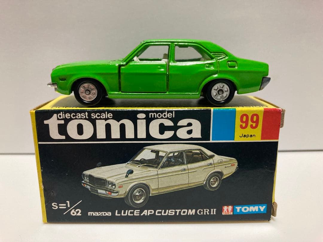 トミカ　日本製　マツダ　ルーチェ　APカスタム　1Eホイール