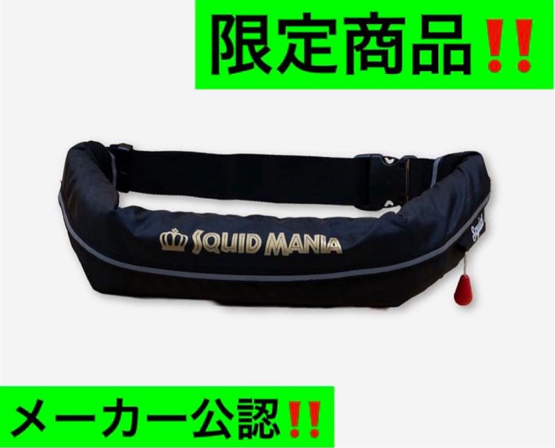 スクイッドマニア　ライフジャケット桜マーク付き‼️