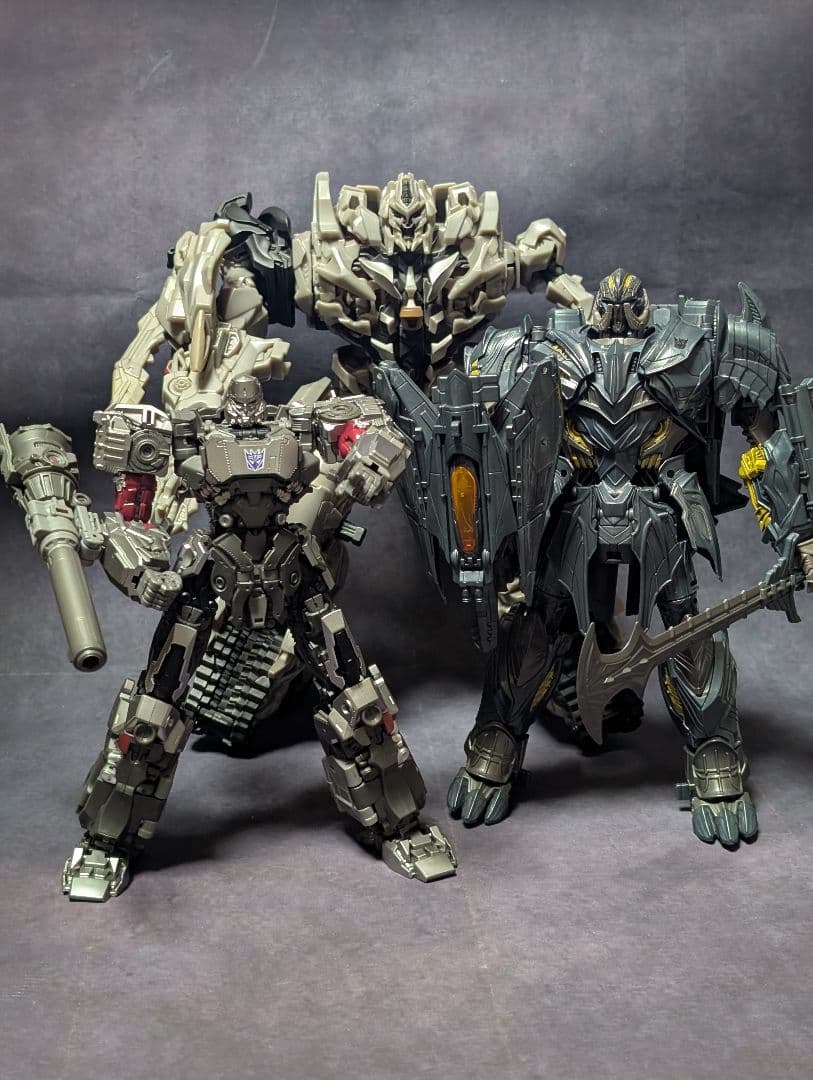 トランスフォーマームービー　メガトロン　3体セット　非正規あり