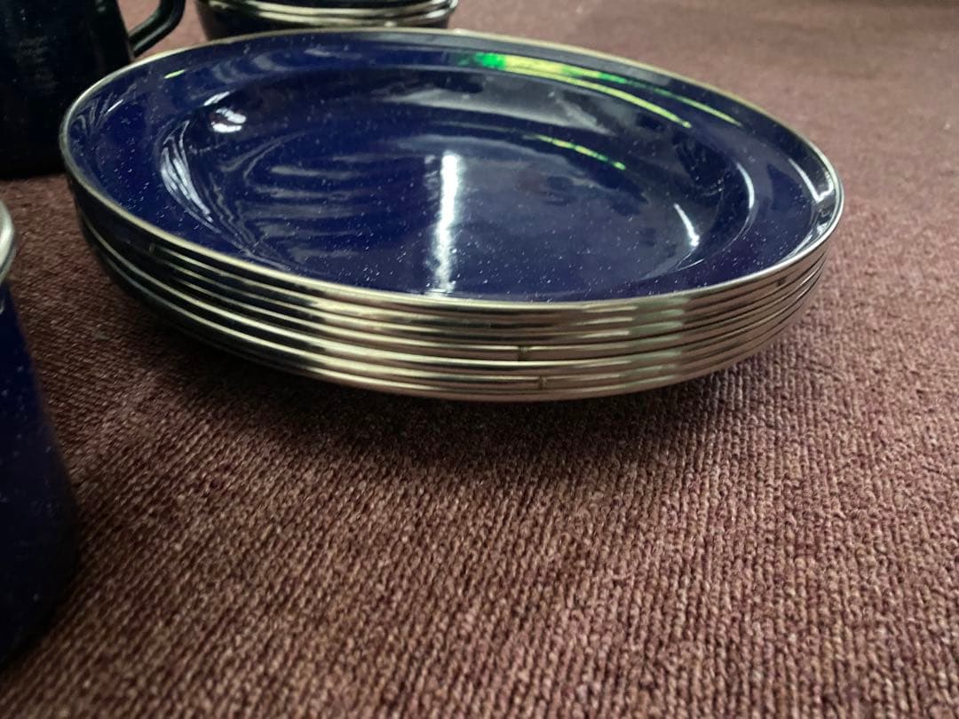 ホーロー　キャンプ　アウトドア食器　未使用