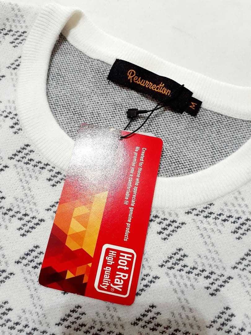 Resurrection ゴルフ GMクルーネックニット プルオーバー