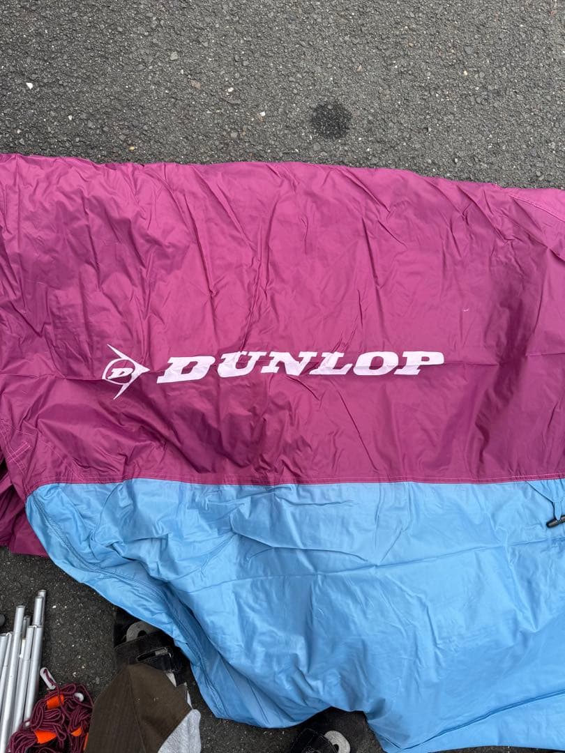 ダンロップスポーツ　キャンピングテント　ダブルセットシリーズ