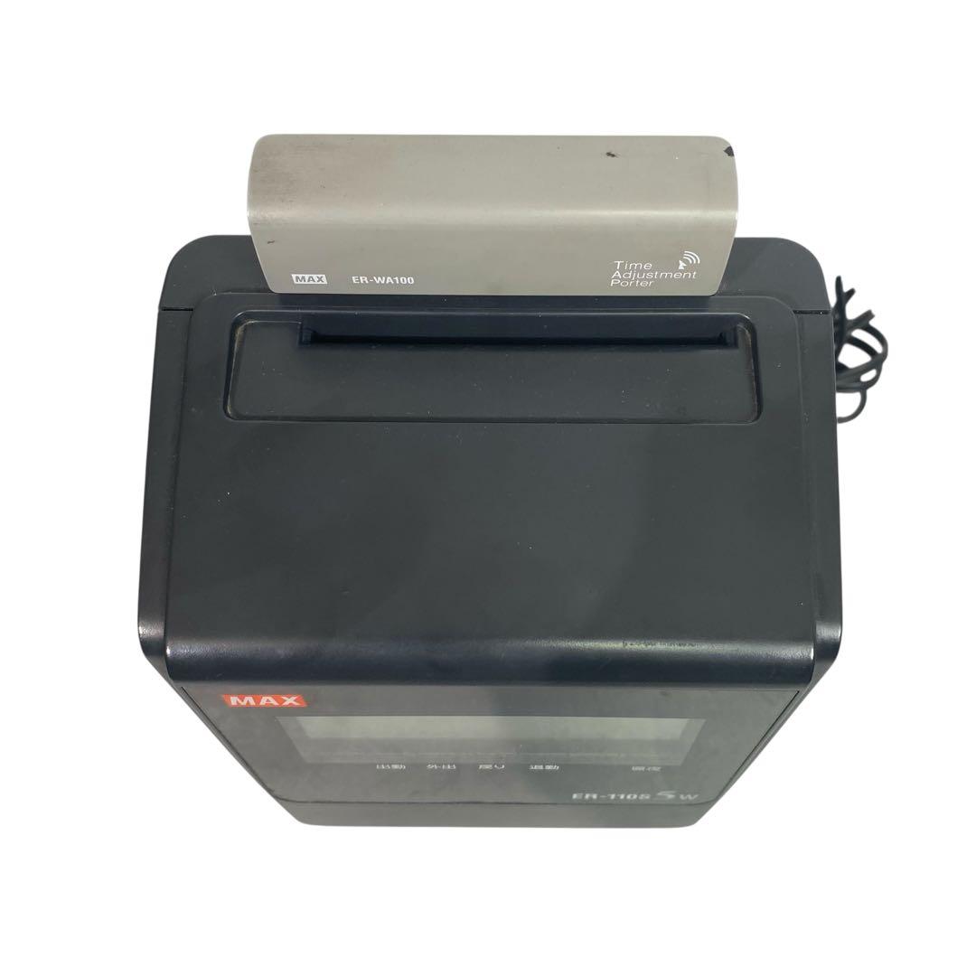【動作良好】MAX タイムレコーダー ER-110S5W