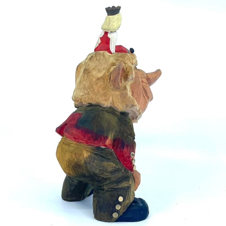 HENNING トロール木彫り人形