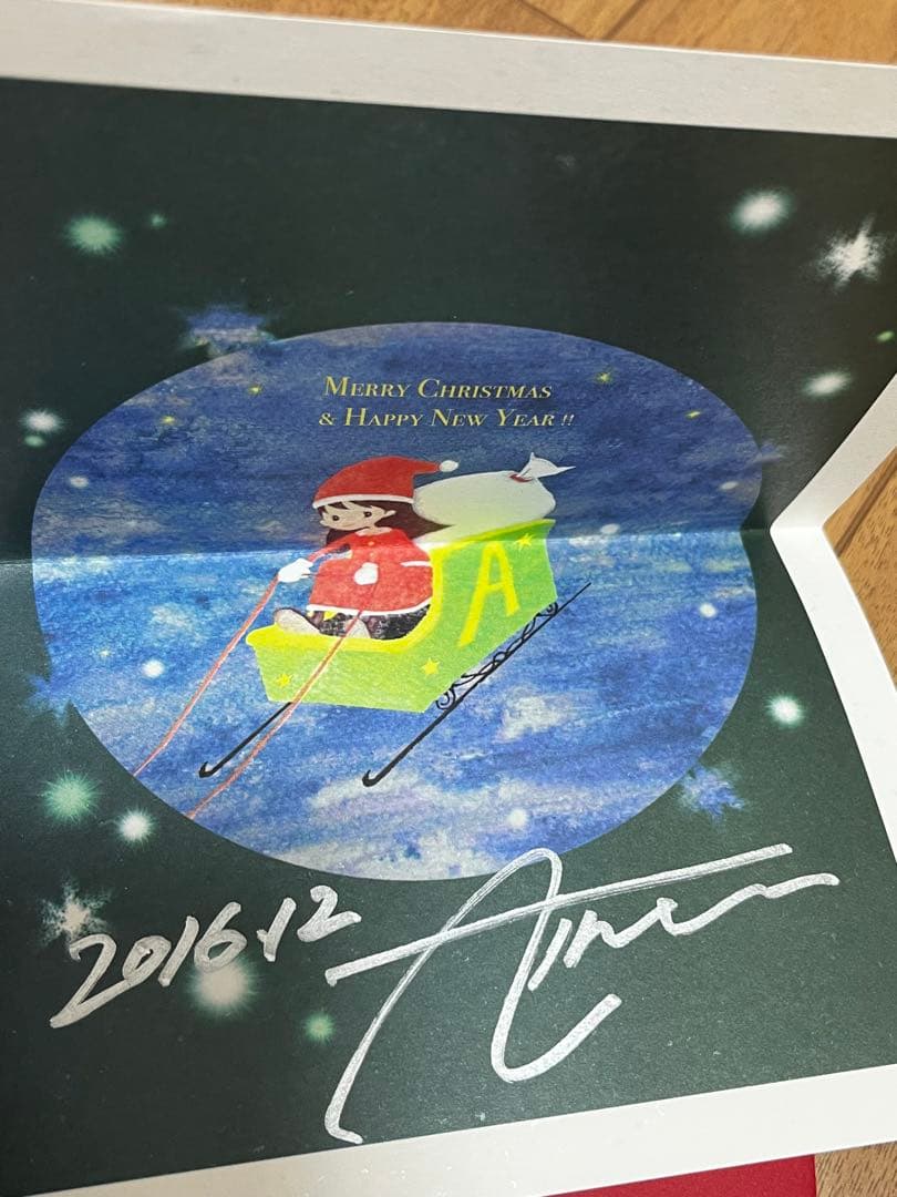 Aimer サイン入りカード