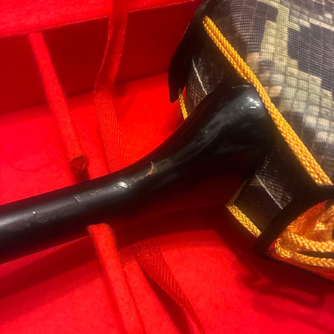 連休中に処分予定【紫檀？】三線