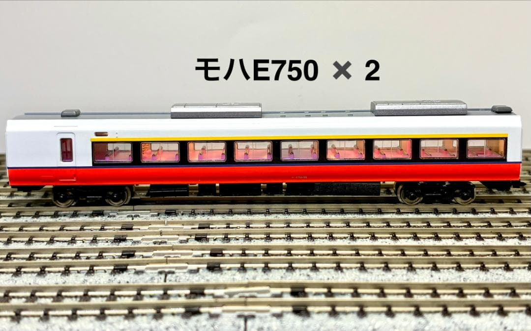 E751系『スーパーはつかり』6両セット ”室内灯・TNカプラー装備編成”