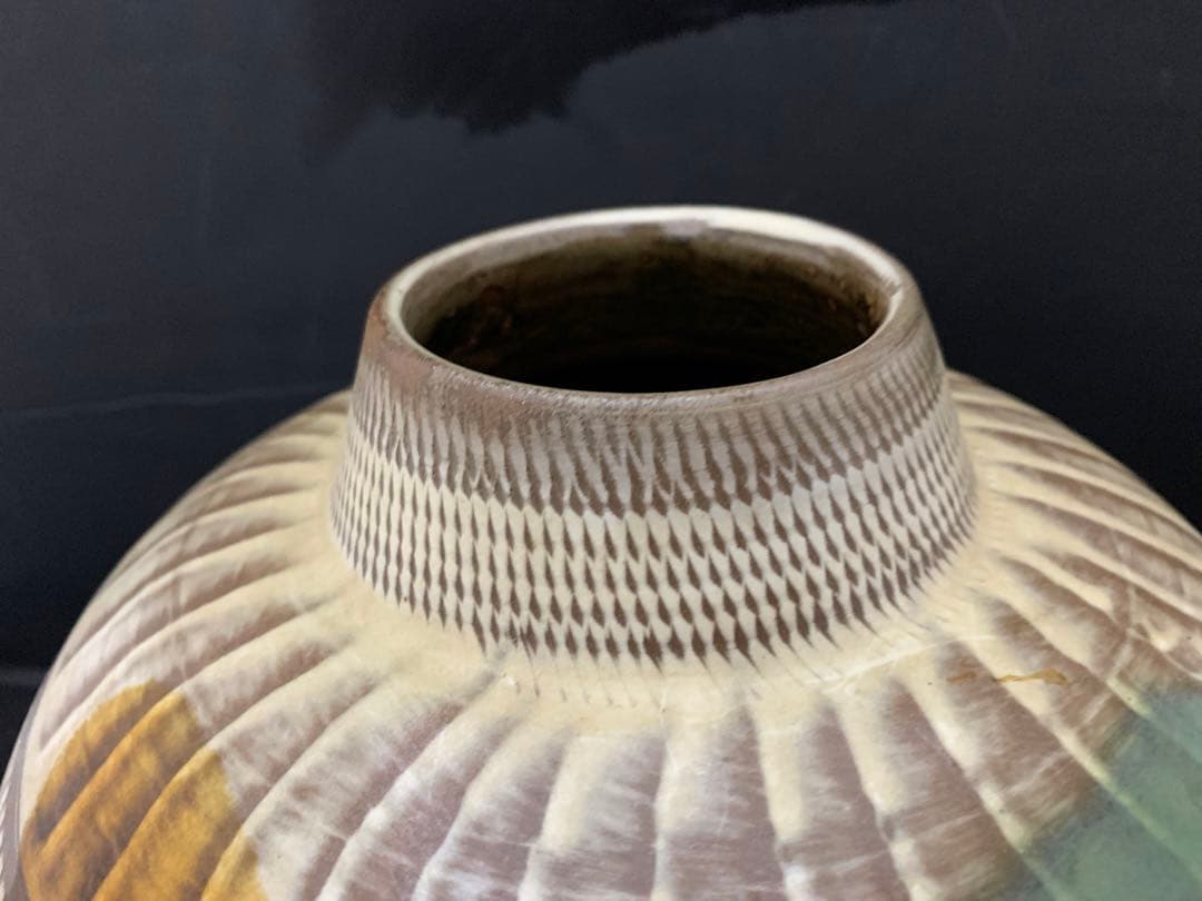 小石原焼　花瓶　壺　小鹿田焼 花入れ