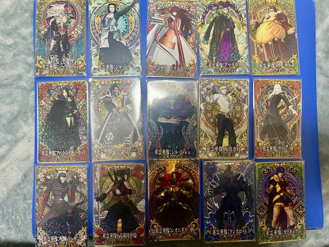 fgoアーケード FGO カード　英霊華像　60枚　フェイタル　バラ売り可能