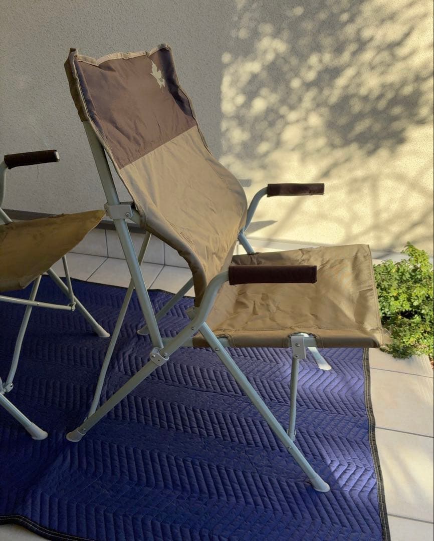 LOGOS ロゴス Life バックホールドチェア(ブラウン)【使用頻度少な目】