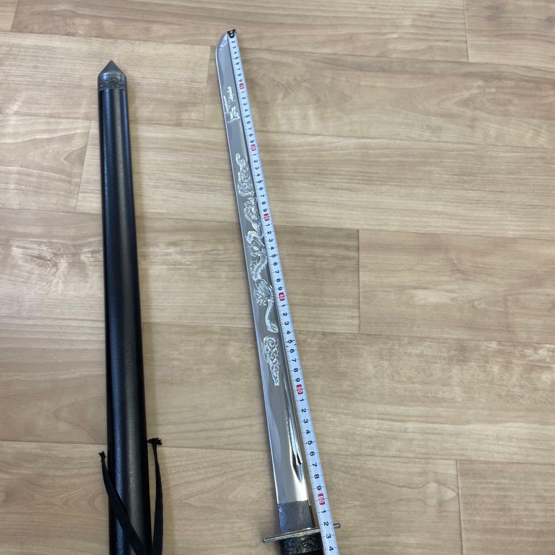 【未使用品】模造刀　忍者刀　刃に装飾あり