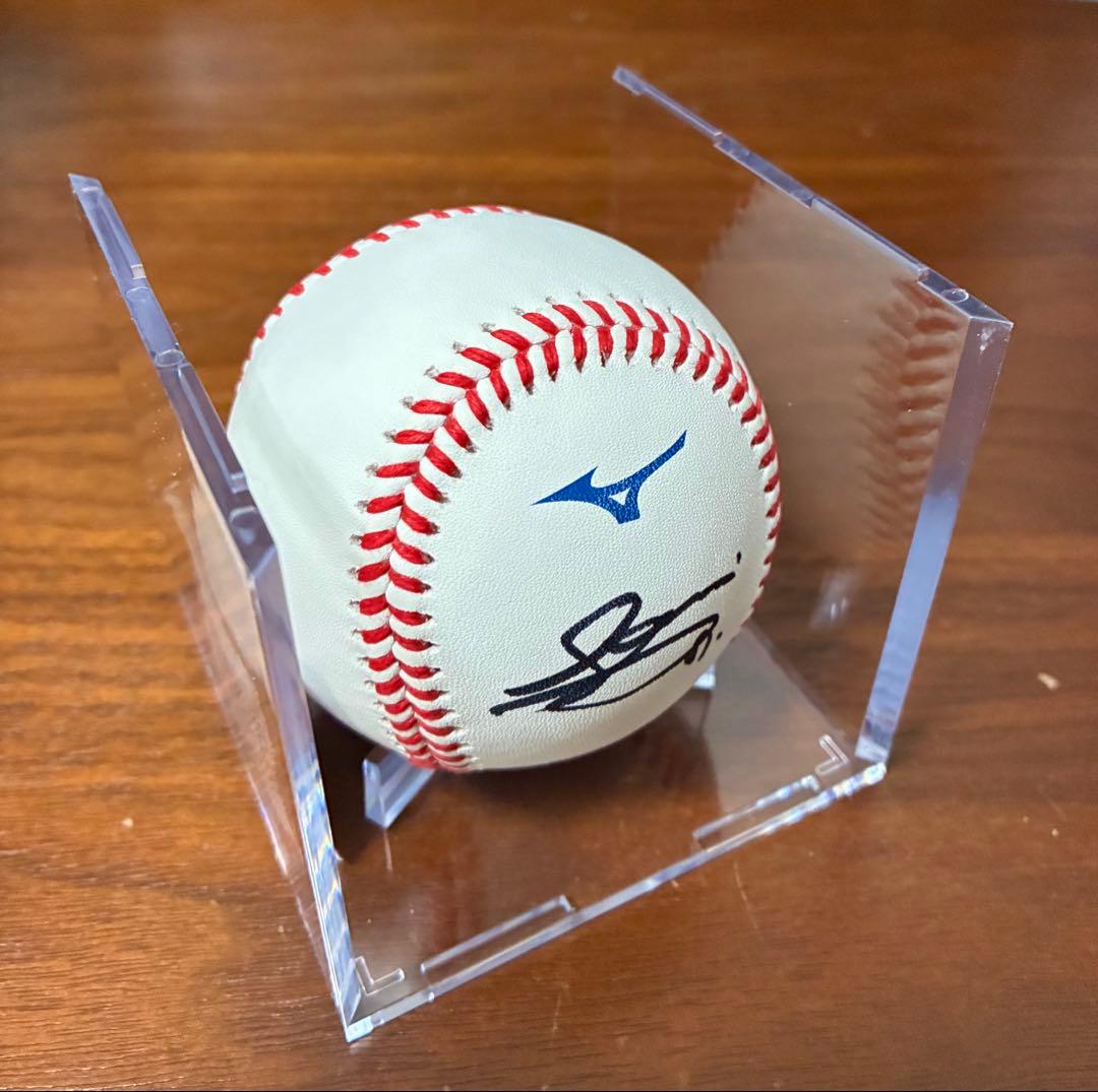 阪神タイガース NPB統一球 佐藤輝明選手 直筆サインボール 新品 ケース付き