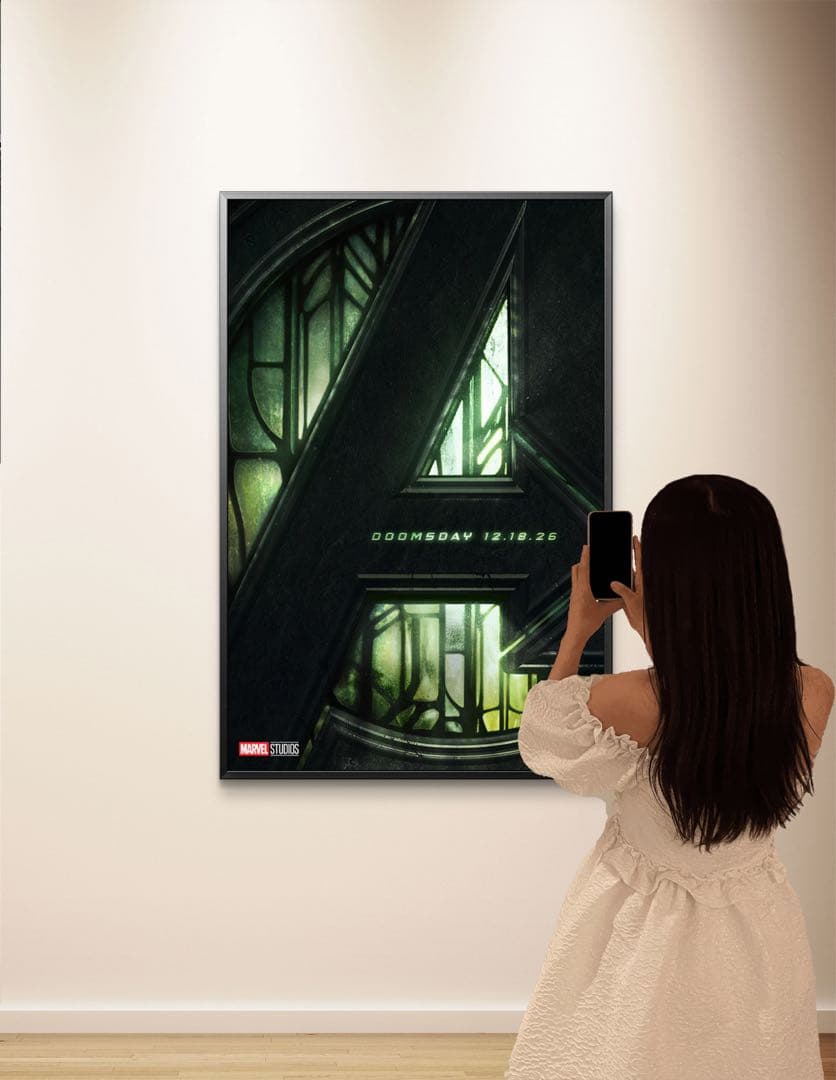 *枚数限定*映画館用両面印刷ポスターUS版:アベンジャーズ ドゥームズデイ