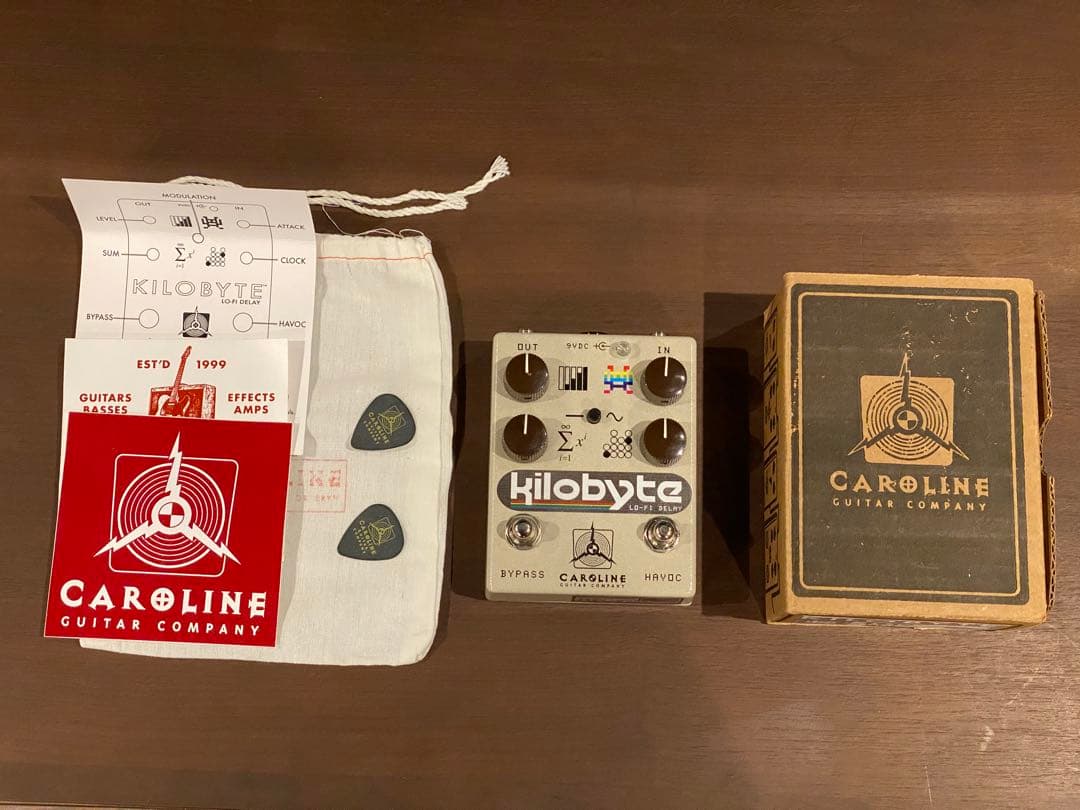 ギター CAROLINE Kilobyte Lo-Fi Delay