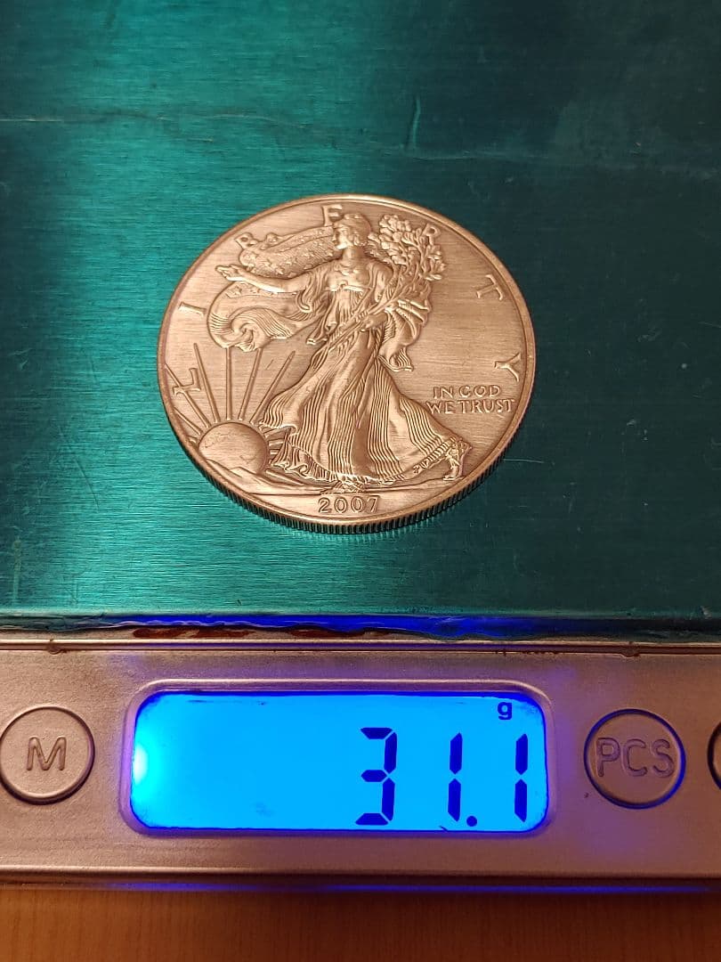 い*れ様 2007年製 アメリカン・シルバーイーグル (ウォーキング・リバティ)