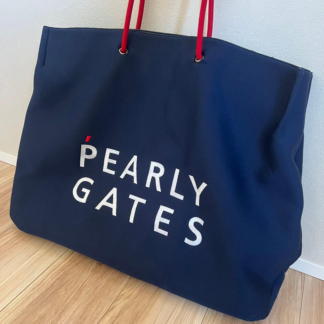 PEARLY GATES パーリーゲイツ　ロッカーバッグ　大容量　ゴルフ　ロゴ