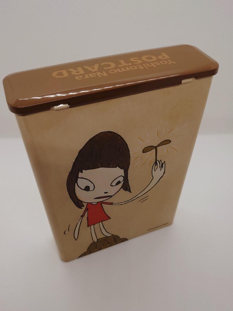 奈良美智 特製缶ケース入りPRINT WORKS ポストカードセット