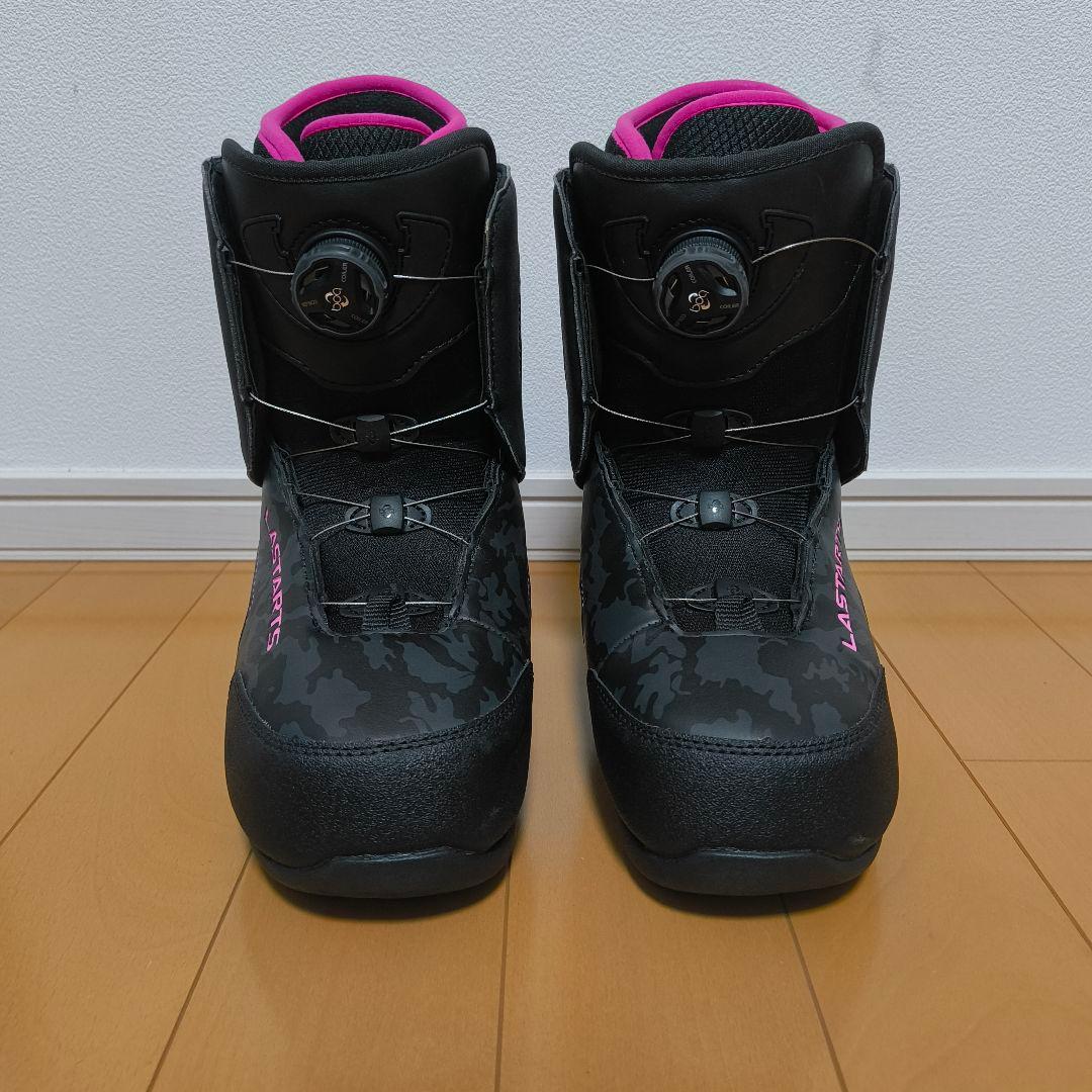 美品 LASTARTS スノーボードブーツ ボア 24.5