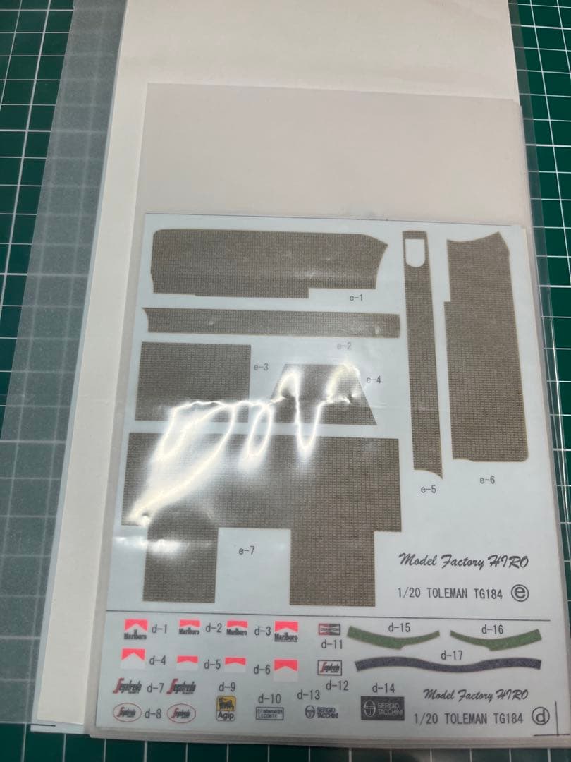 MFH 1/20トールマンTG184モナコGP