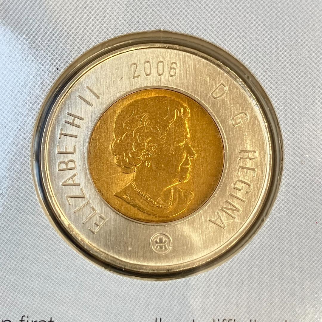 カナダ王立造幣局発行 2ドル（トゥーニー/Toonie）10周年記念