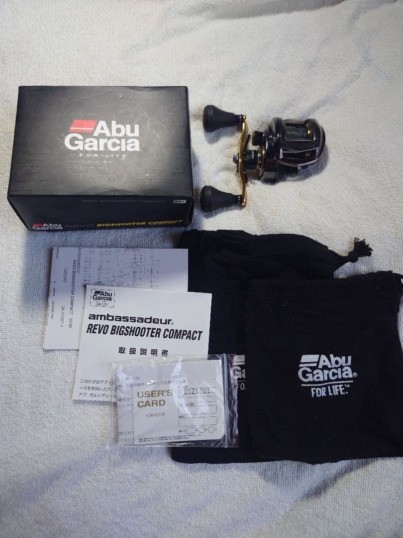 AbuGarcia BIGSHOOTER compact 右巻き最終値下げ