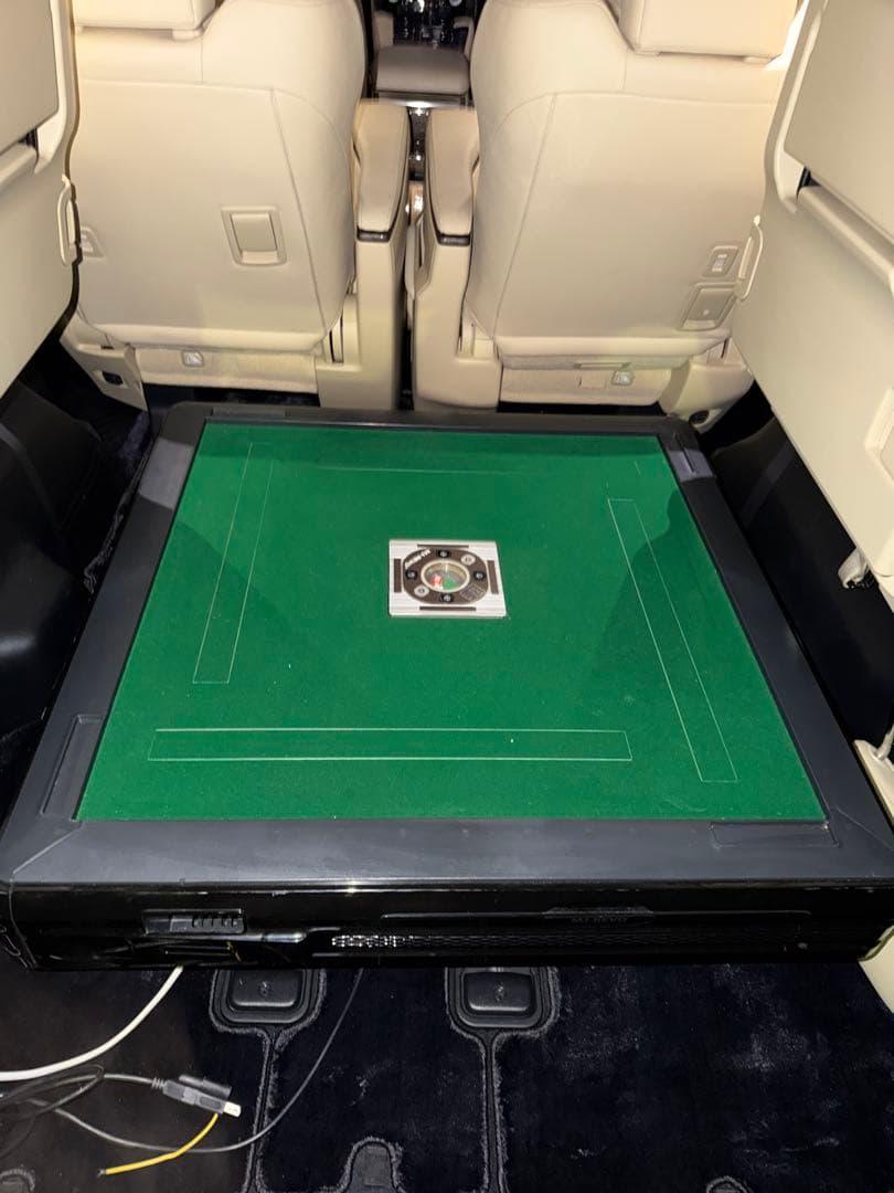 【引取り】全自動麻雀卓　麻雀テーブル　MJ-REVO ロータイプ　キャスター付き