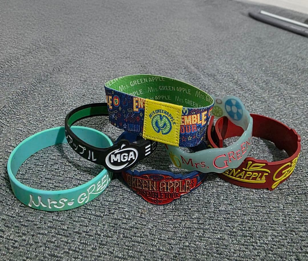 MrsGreenApple ラバーバンド 6本セット