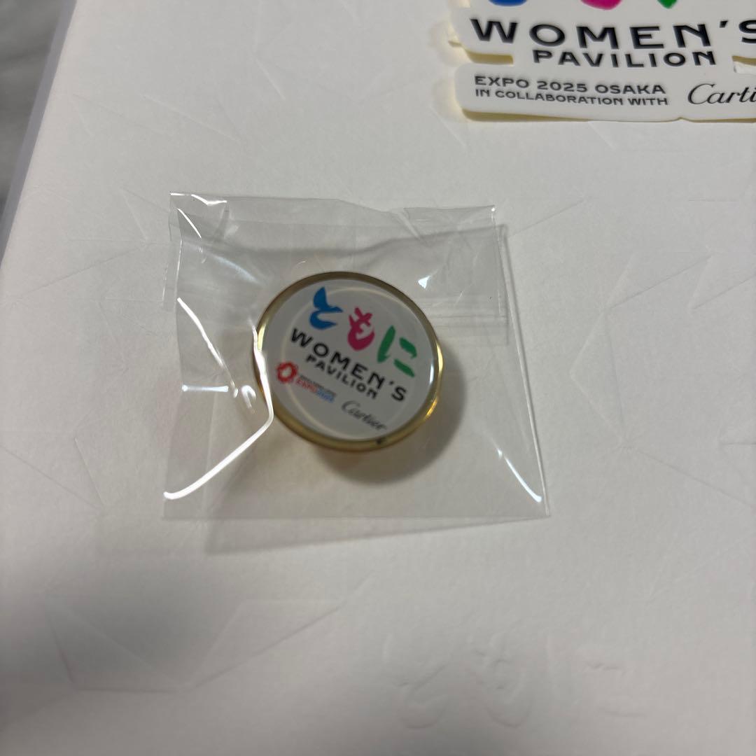 非売品　万博　ピンバッジ　WOMEN'S PAVILION