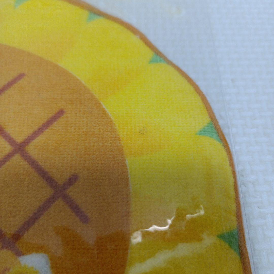 サンリオ　平成レトロ　エンジェルキティ　ひまわり　ハンドタオル　ダイカット