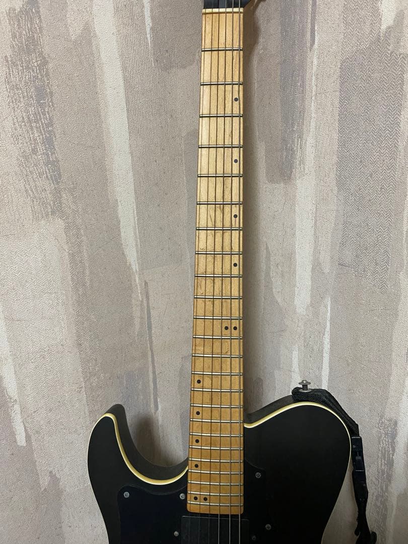 FGN ブラック エレキギター　フジゲン　左利き　レフティ