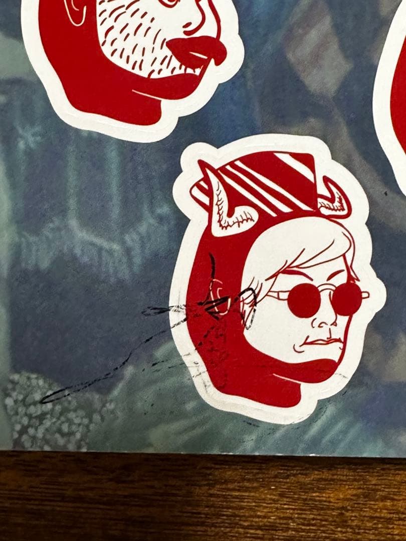 【激レア】King Gnu 直筆サイン入りステッカー