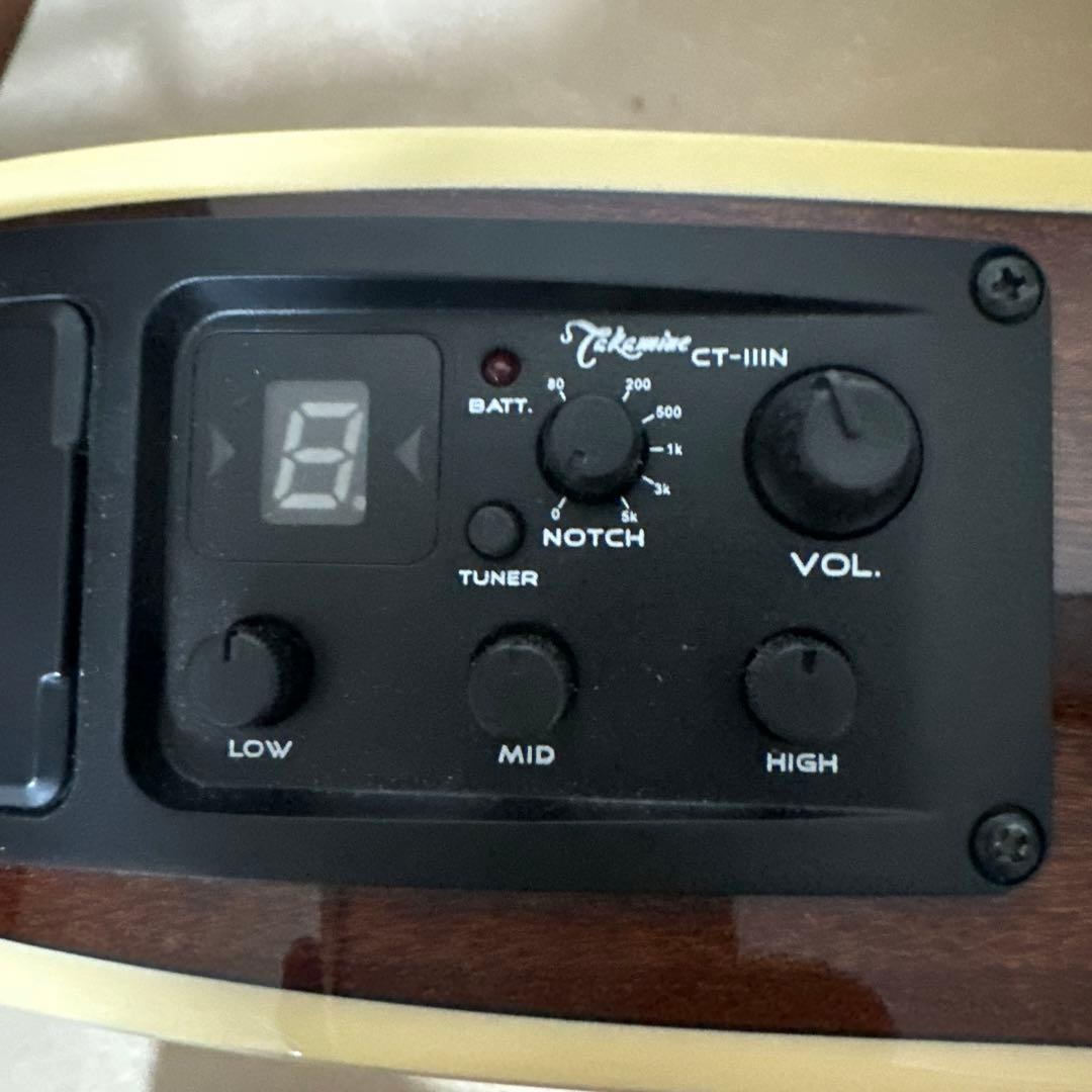 【未使用・人気】TAKAMINE TSP138C TB タカミネ　薄胴エレアコ