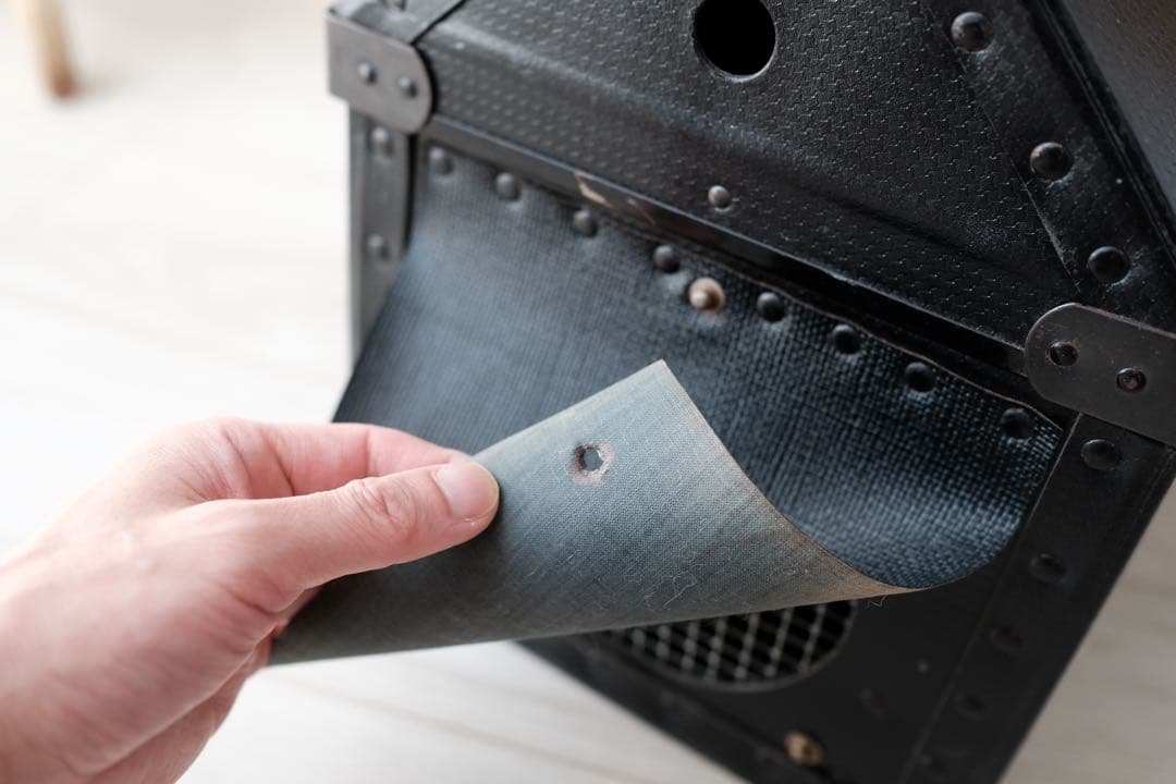 美国 1940年代 古董 宠物筐 猫犬用屋顶型 ペットキャリー ヴィンテージ