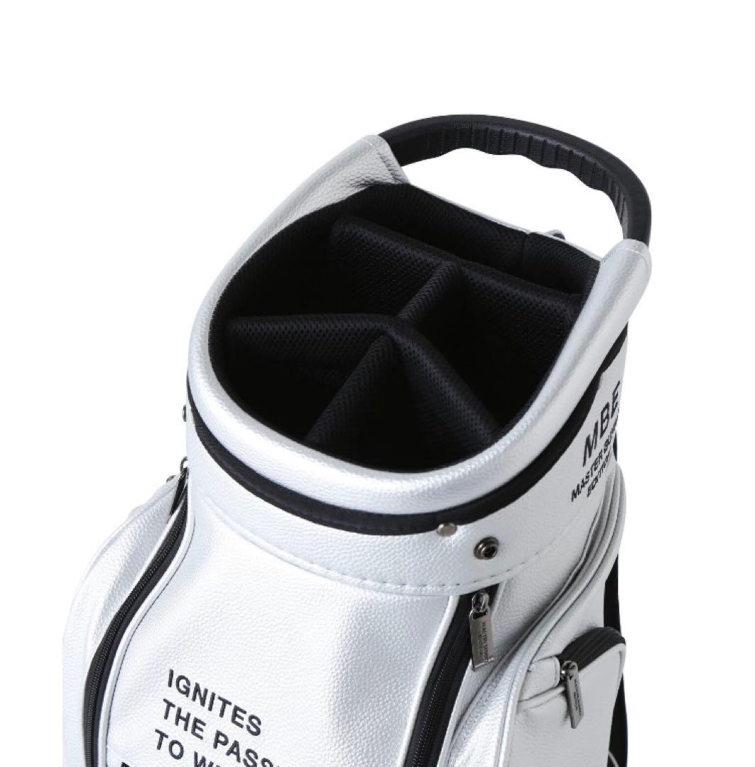 新品 パーリーゲイツ マスターバニー 【原プロアイコン】キャディバッグ 銀 限定