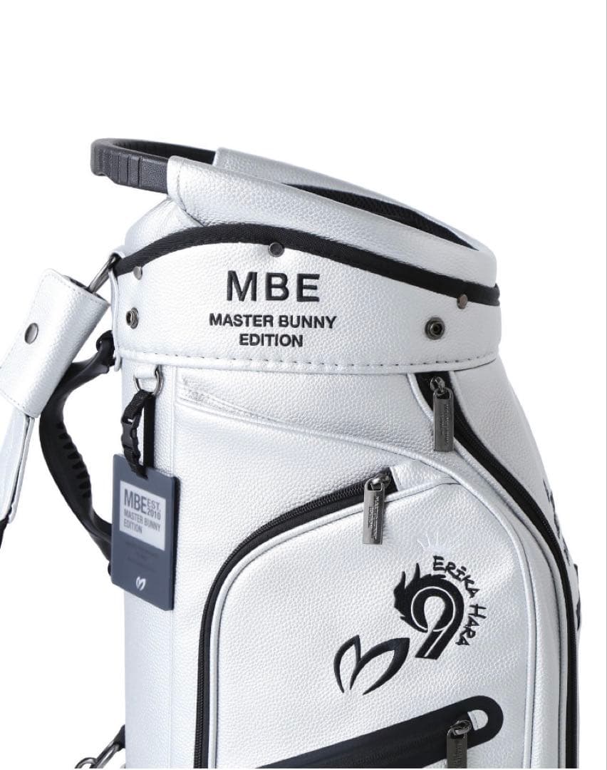 新品 パーリーゲイツ マスターバニー 【原プロアイコン】キャディバッグ 銀 限定