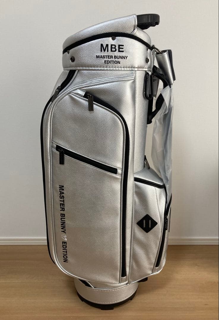 新品 パーリーゲイツ マスターバニー 【原プロアイコン】キャディバッグ 銀 限定