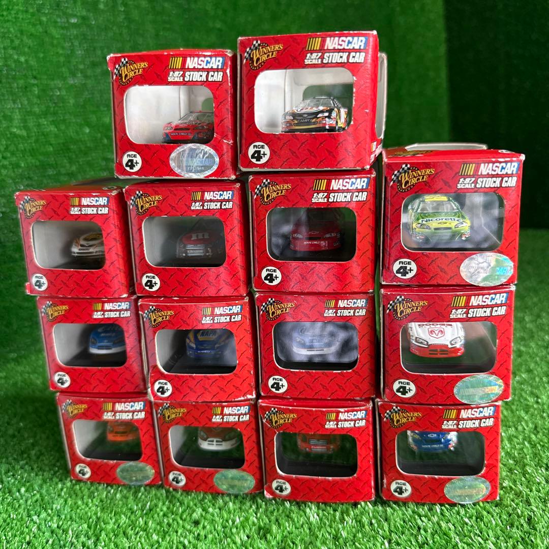 A0279-07】1/87 NASCAR ストックカー/レーシングカー/計14台