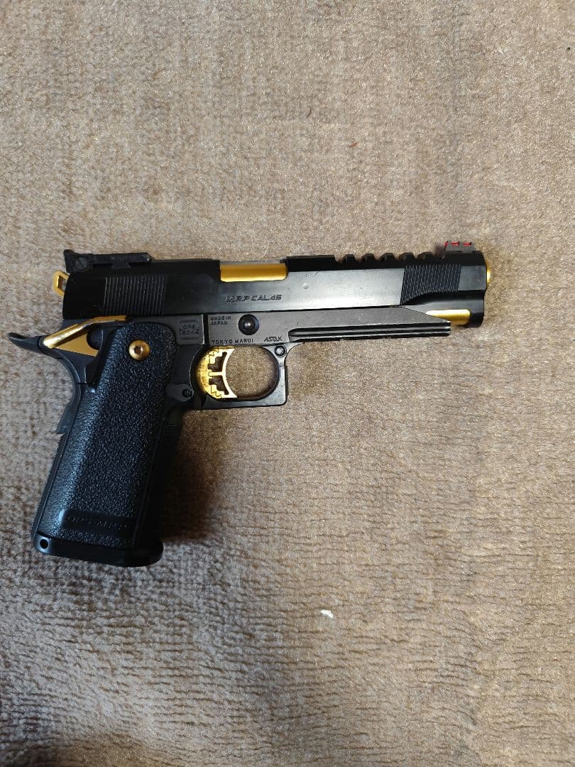 東京マルイ ハイキャパ 5.1 ゴールドマッチ 18歳以上 ガスブローバック