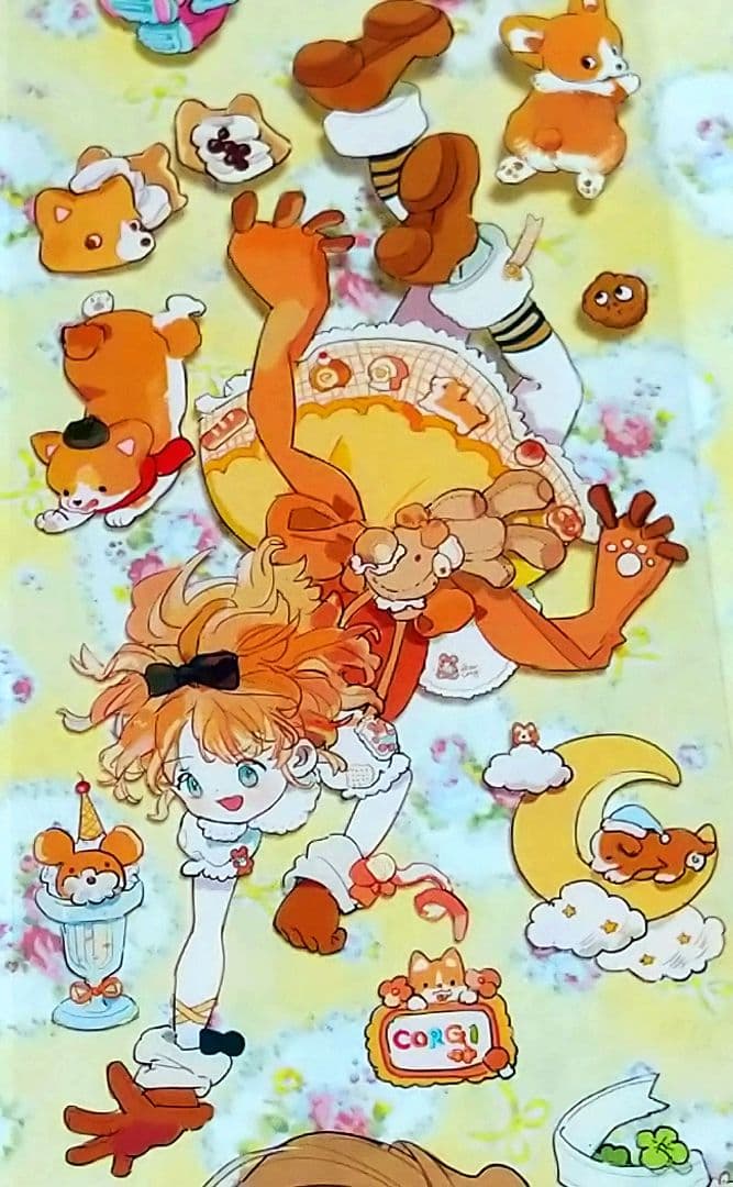 J831＃普通小狗(PET)普通小狗切り売り海外人物マステ女の子