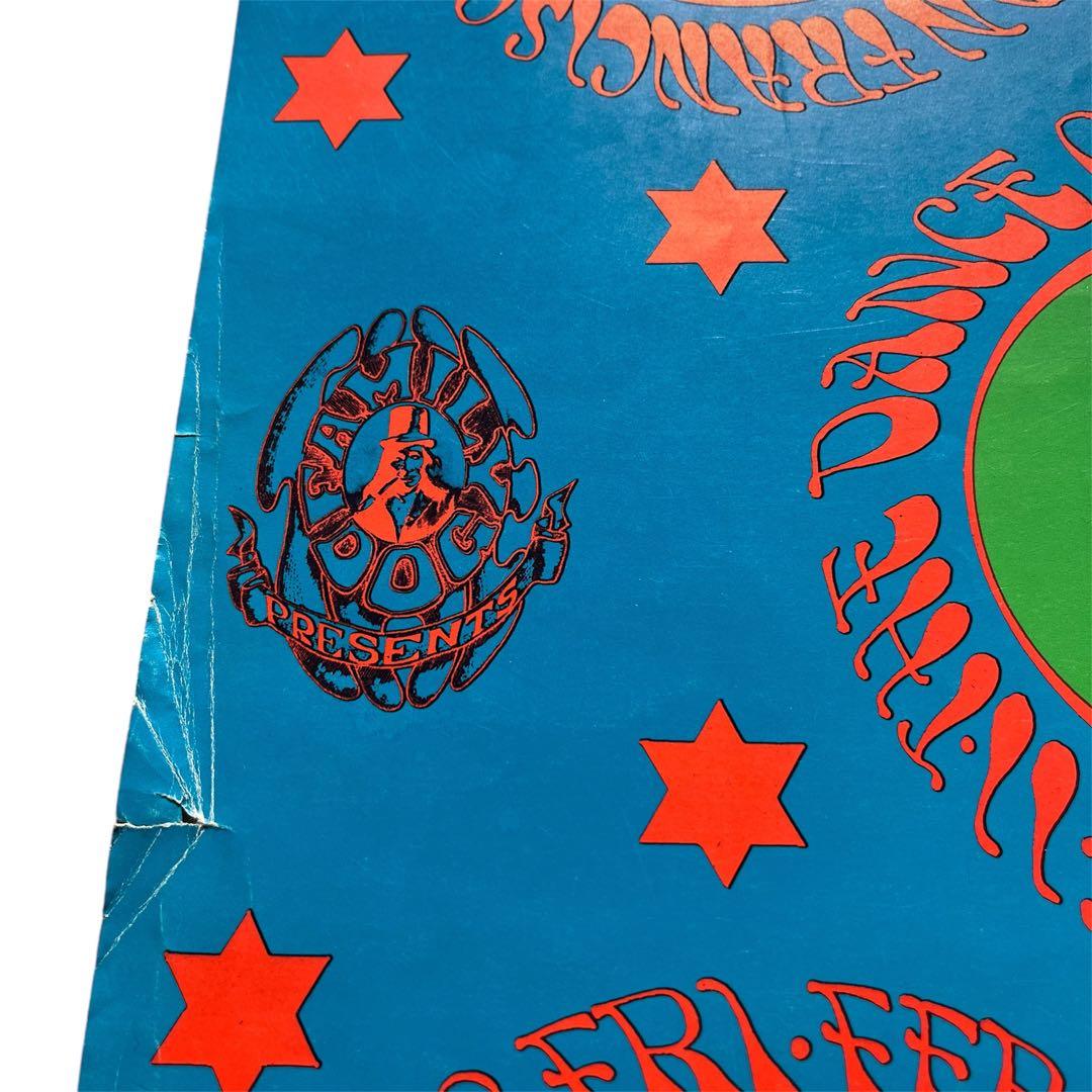 1967 familydog Victor Moscoso ビンテージ ポスター