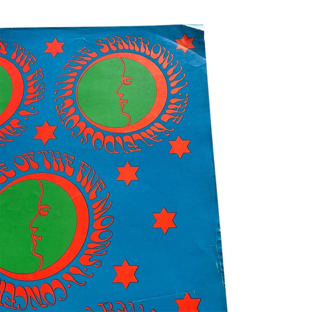 1967 familydog Victor Moscoso ビンテージ ポスター