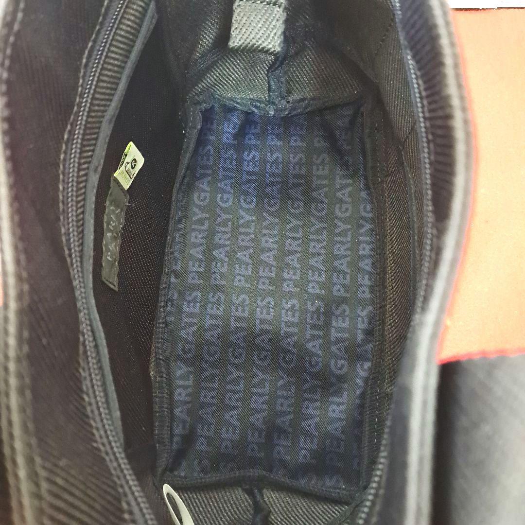 【美品】PEARLY GATES GOLF カートバック ラウンドバックブラック