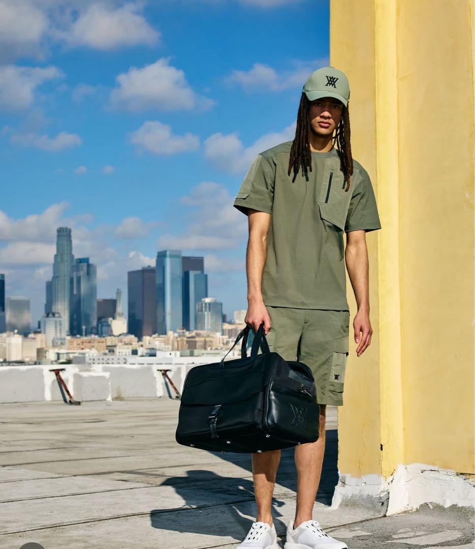 完売品⭐️新品タグ付き❤️Ｍ　ANEW メンズ ショートパンツ ブラックセットアップ