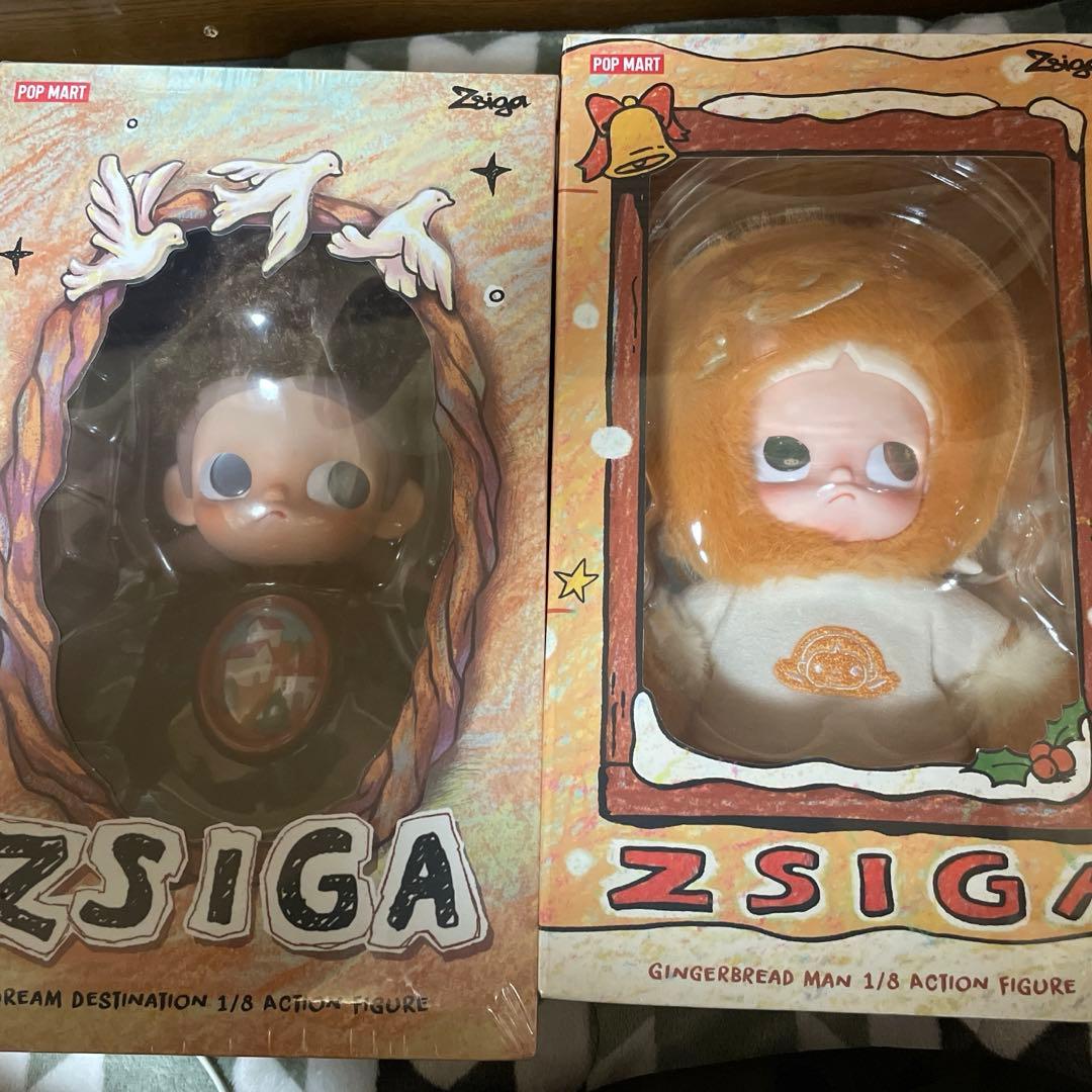 2点セット　ZSIGA 1/8 アクションフィギュア