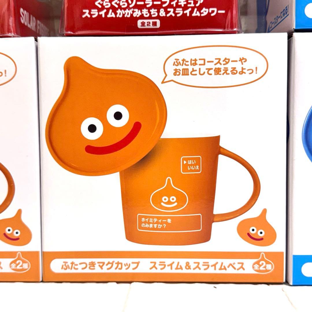 ドラゴンクエスト　スライムかがみもち＆スライムタワー　マグカップ　フィギュア