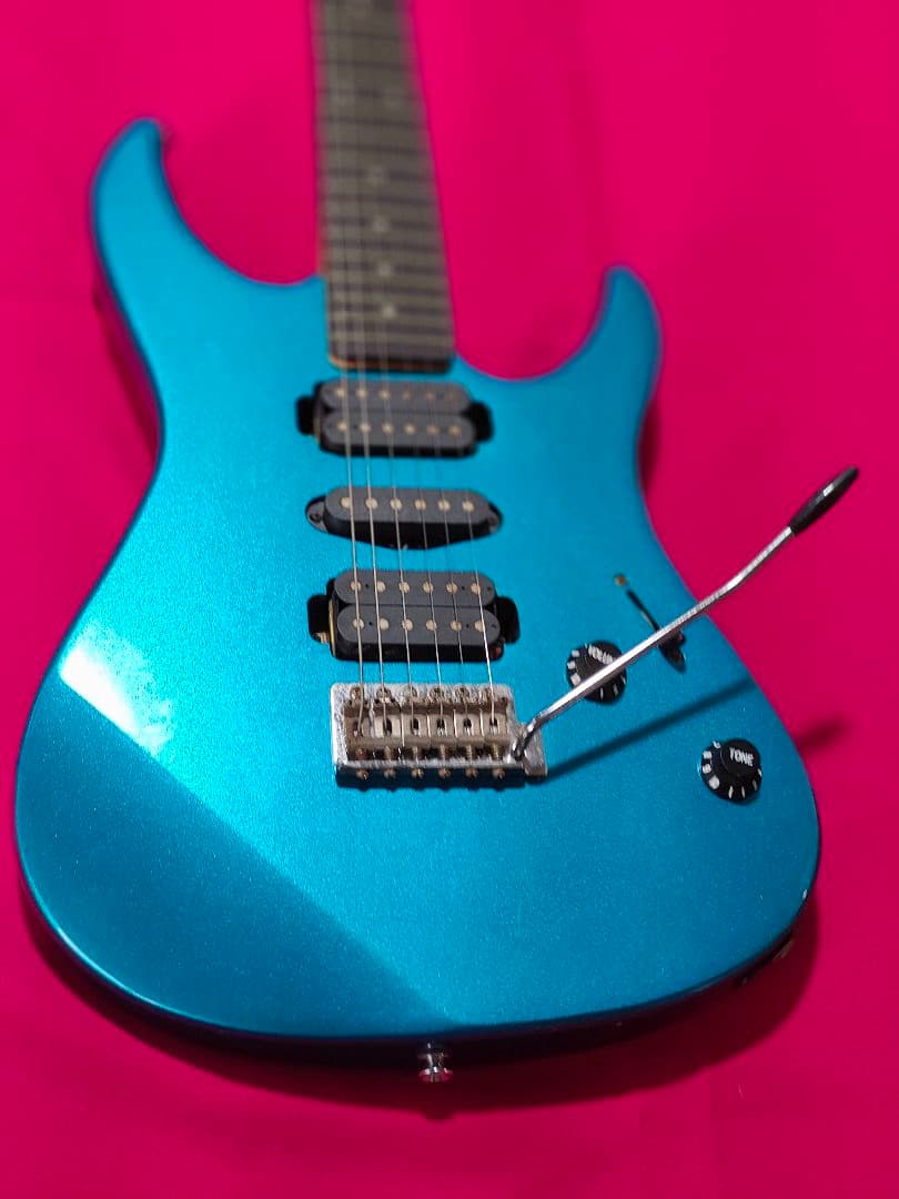 本日 出品終了Yamaha YGX121D メタリックブルー エレキギター