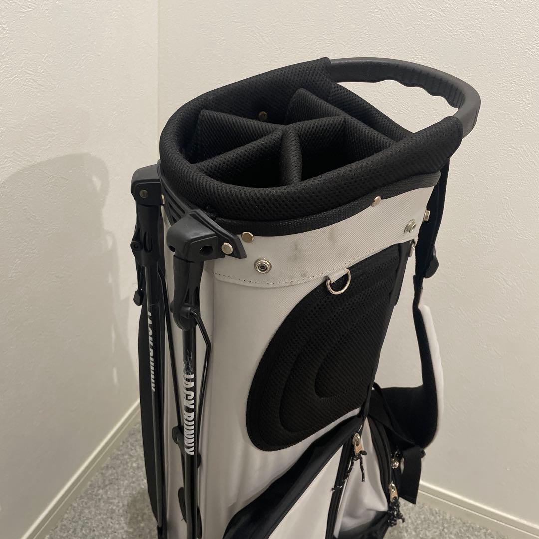 JACK BUNNY キャディバッグ スタンド式 9型 軽量 5分割 ゴルフ