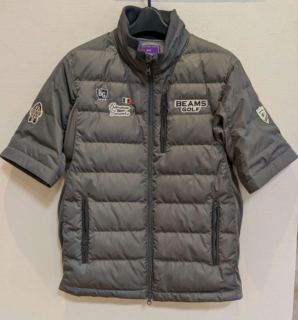 BEAMS GOLF グレー ダウンジャケット